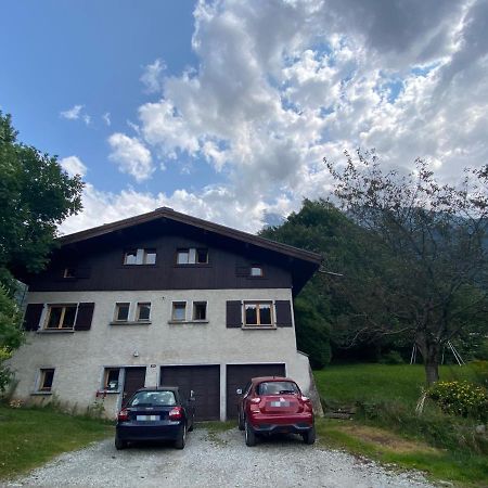 Appartement Mansarde Dans Maison Avec Jardin En Bord De Piste, Vue Montagne Les Houches Exterior foto